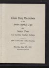 Program for Class Day Exercises of the Senior Normal Class and Senior Class 1931